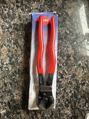 Новые кусачки для резки болтов Knipex с высоким рычагом 8 дюймов 61 01 200  - Изображение 1 из 3