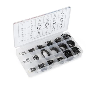 50458A Assortimento di anelli a scatto per negozio | Set di anelli di ritenzione 300 pezzi | 18 misure (1... - Foto 1 di 7