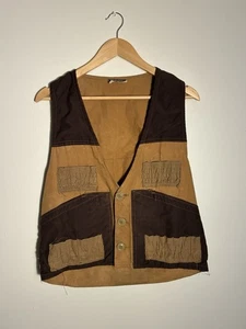 Vintage Red Head Hunting Vest Tan Medium Men Very Good Condition - Picture 1 of 6