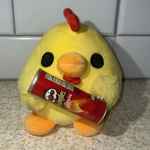Zuru Snackles Dani das Huhn mit Pringles Dose 5 Zoll Mini Stofftier Plüschtier *LESEN - Bild 1 von 10
