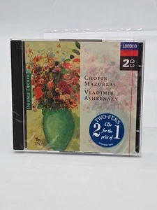 Chopin Complete Mazurkas VLADIMIR ASHKENAZY Piano Decca 2 CD 448086-2 New Sealed - Picture 1 of 8