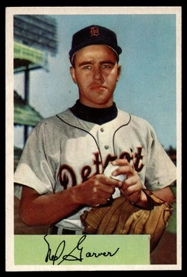 1954 Bowman #39 NED GARVER Detroit Tigers NM  - Изображение 1 из 2