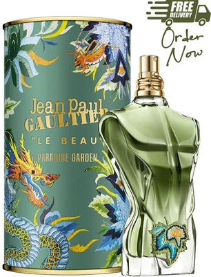 Jean Paul Gaultier Le Beau Paradise Garden Eau de Parfum 125ml Free shipping