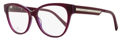 Gafas Swarovski Crystal Row SK5392 081 violeta 55 mm Foto 1 de 3