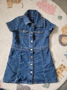 Baby GAP Girls Denim Dress Age 3 - Picture 1 of 4