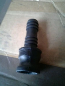 .75"  E-75 Cam lock 75E Polypropylene Poly Hose Shank x Male camlock Adapter - Picture 1 of 3