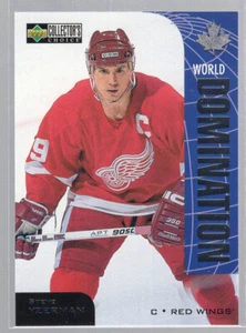 * 1997-98 Collector's Choice - World Domination #W03 - STEVE YZERMAN - Picture 1 of 2