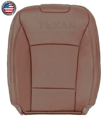 For 2015 2016 2017 Subaru Outback Driver Lean Back Perforated Seat Cover Brown - image 1 of 4