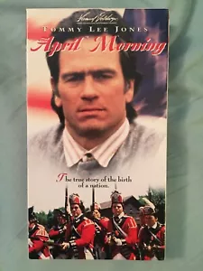 April Morning VHS Tommy Lee Jones American Revolution War VERY RARE LIKE NEW - Picture 1 of 6
