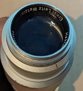Ernst Leitz Wetzlar hector 13.5 cm 135 mm 135 mm 1:4.5 4.5 - Leica M39 thread - Picture 1 of 11