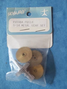 VINTAGE SKYWARD 14 FUTABA METAL SERVO GEAR SET FGS14 S14 S-14 NIP - Picture 1 of 2