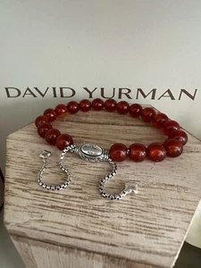 DAVID YURMAN Damen Spirituelles Perlen Armband mit Karneol Top Gebraucht - Bild 1 von 21