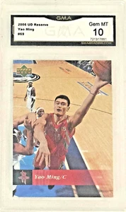 2006 UD Reserve #69 Yao Ming GMA 10 - Picture 1 of 2