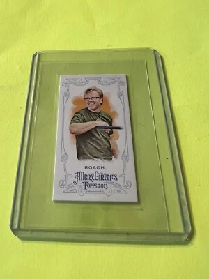 2013 Allen & Ginter - Freddie Roach Mini  #219 A & G Back Manny Pacquiao Trainer - Image 1 of 2