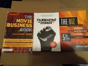 Movie And Filmmaking Book Lot (3) college - Picture 1 of 2