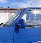 VW TRANSPORTER T4 PASSENGER SIDE ELECTRIC WING MIRROR BLUE