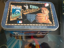 1996 Metallic Impressions Cal Ripken Jr. Baltimore Orioles METAL BASEBALL CARDS