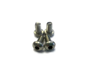 M5 Metric Hex Socket Button Head Cap Allen Screw Bolt Motorcycle Hardware 4pcs - Picture 1 of 6