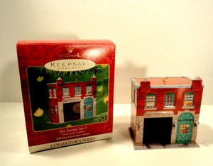 Hallmark Keepsake Fire Station No. 1 Ornament 2001 - Picture 1 of 2