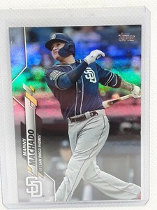 Manny Machado 2020 Topps Series One Baseball RAINBOW FOIL #188 San Diego Padres