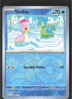 Shellos 046/191 Sv08: Surging Sparks Reverse Holo - Image 1 of 2
