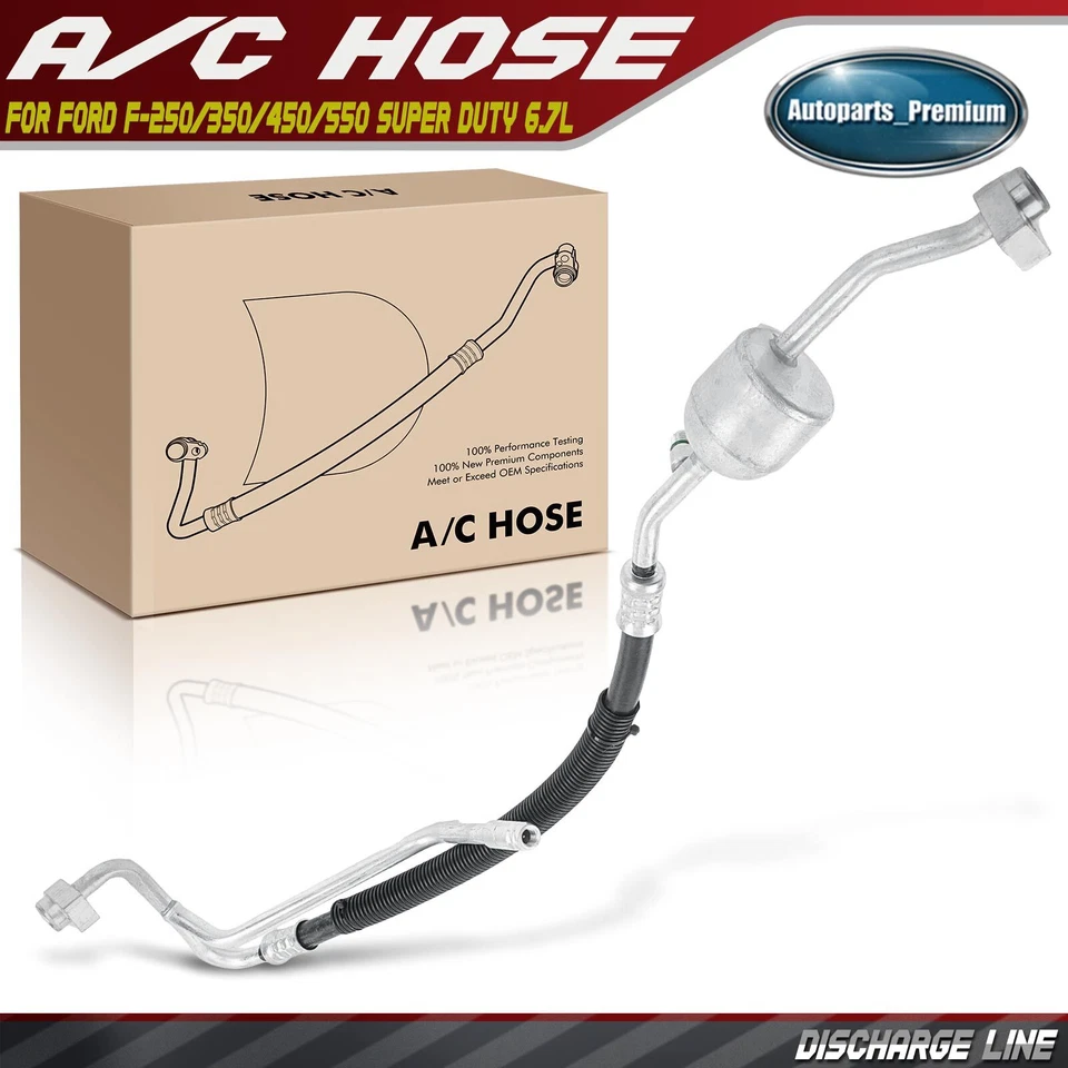 Línea de descarga para Ford F-250 F-350 2017-2019 F-450 F-550 Super Duty 2017 6,7 L Foto 1 de 4