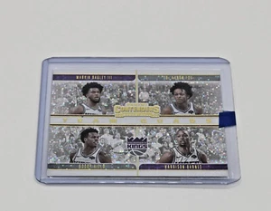 2019-20 Panini Contenders Team Quads Buddy Hield De'Aaron Fox Harrison Barnes 26 - Picture 1 of 4