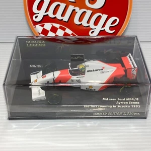 MINICHAMPS 1/43 McLAren MP4/8 Ayrton Senna the last running in Suzuka 1993 #8 - Picture 1 of 11