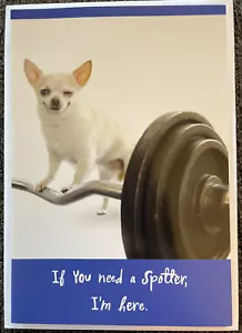 Hallmark “If You Need a Spotter, I’m Here” Greeting Card - Picture 1 of 2