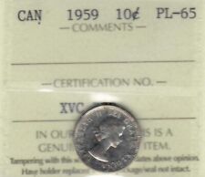 1959 10 cents  Certified PL-65,