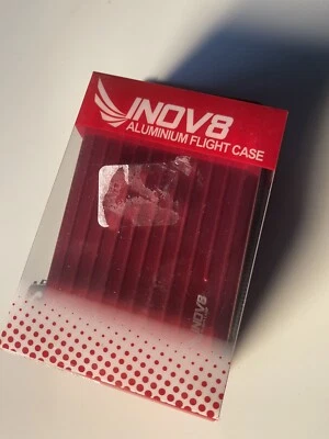 INOV8 Aluminium Flight Compact Camera Case in Red (UK Stock) AB1030 1BNIP - Image 1 of 4