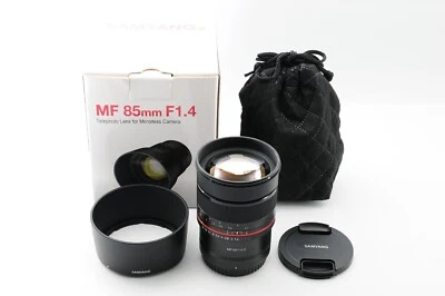 [Near MINT] Samyang 85mm f/1.4 MF Telephoto Portrait Lens for Nikon Z Mount #145 - Image 1 of 4