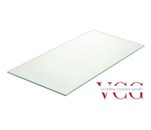 RIPIANO IN VETRO per FRIGORIFERO 46,5 cm x 36 cm spessore 4mm trasparente - Foto 1 di 2