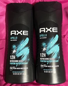 2 X AXE Apollo madera de salvia y cedro para hombre 16 oz - Imagen 1 de 2