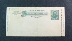 US Stamp Scott# U293 Grant Series 4 Envelope 1886 ohne Klappentrennung. Nr. L708 - Bild 1 von 2
