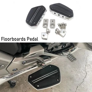For Honda GoldWing 1800 Driver Twin Rail Floorboards With Driver Adapte 2018-24 - Foto 1 di 6