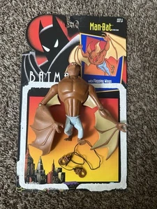 Figura de acción Batman The Animated Series (Man Bat) (Kenner 1993) con cable BTAS - Imagen 1 de 12