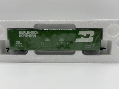 HO Atlas BN Evans Double Plug Door Box Car 1751-3 750034 Steel Wheels New - Image 1 of 4