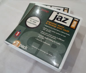 IOMEGA JAZZ 1Gb Disks x 2 - UŻYWANE - Zdjęcie 1 z 6