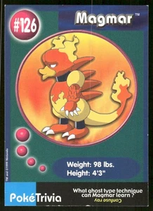 Pokemon Tcg Magmar #126 Pokemon Burger King MP - Picture 1 of 2