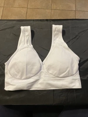 Женский удобный спортивный бюстгальтер со съемными подушечками XL - Изображение 1 из 4