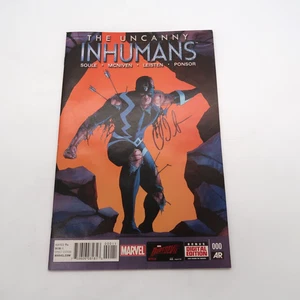 Marvel Comics The Uncanny Inhumans #0 2015 Signed by Charles Soule - Picture 1 of 11