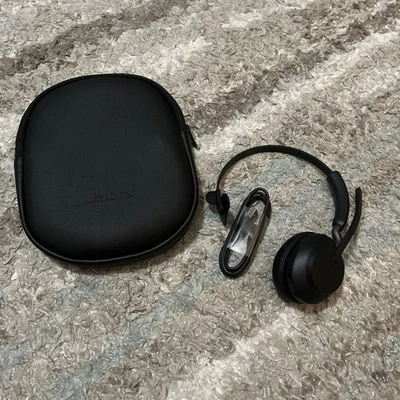 Jabra Evolve2 65 Wireless Headset (MS Teams, USB-A) - Black, P/N: 26599-889-999 - Image 1 of 2