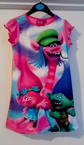 Girls Troll Nightdress Age 5-6 Years Bnwt - Picture 1 of 3