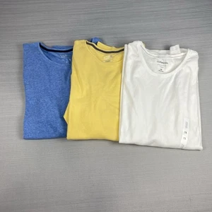 Croft & Barrow Size 2X The Classic Tee T Shirt 2-Short Sleeve 1-Long Sleeve - Picture 1 of 4
