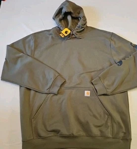 Carhartt Men's Casual Loose Fit Midweight Pullover Hoodie CG2 Sage Green XL NWT - Picture 1 of 8