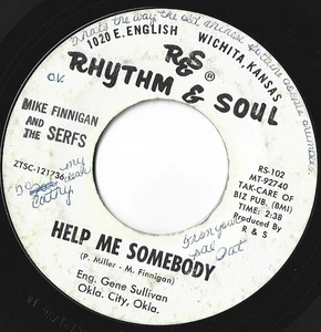 Mike Finnigan & Serfs on Rhythm & Soul 101-Bread & Water/Help Me Somebody-LISTEN - Picture 1 of 2