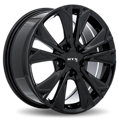 Replica OEM Wheel for 2011-2016 Honda CR-Z 5Lug 17inch 37C5 Alloy Rim  Black 5x1 - Image 1 of 4