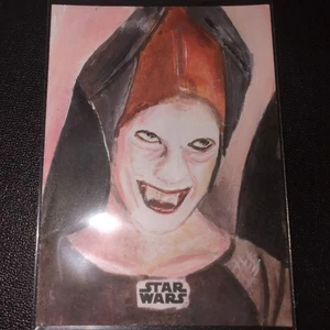 Topps Star Wars Mandalorian Handwritten Sketch Card by S.MONAMED - Bild 1 von 2