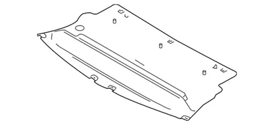 Ford Mustang 2005-2009 genuino - deflector inferior 5R3Z-17626-BA Foto 1 de 4